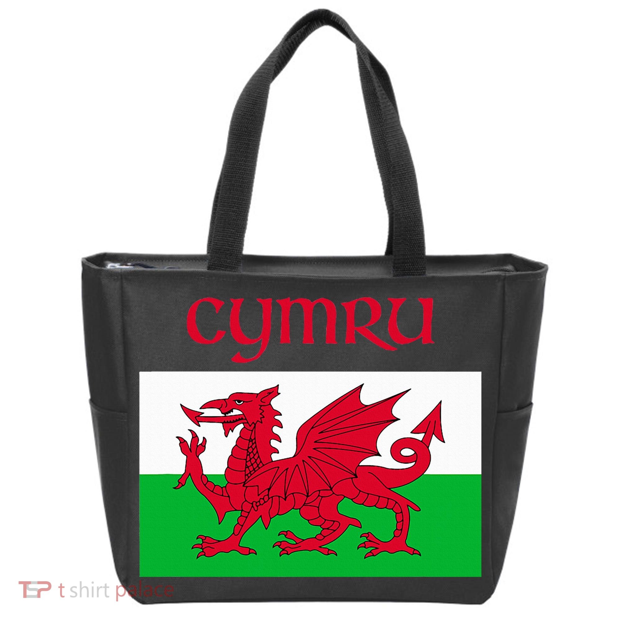 Wales Cymru Welsh Flag Tote Bag