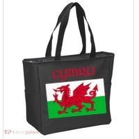 Wales Cymru Welsh Flag Tote Bag thumb 2