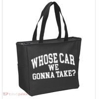 Whose Car We Gonna Take Tote Bag thumb 2
