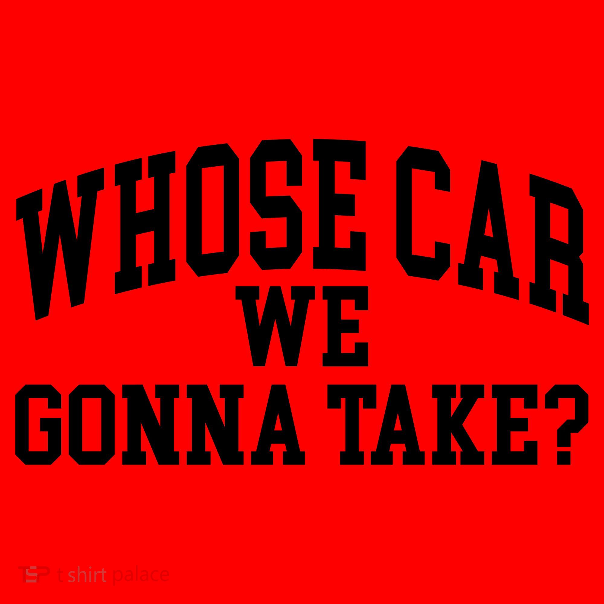 Whose Car We Gonna Take Santa Hat