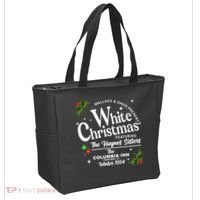 White Christmas Wallace And Davis Haynes Sister Tote Bag thumb 2