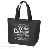 White Christmas Wallace And Davis Haynes Sister Tote Bag thumb 3
