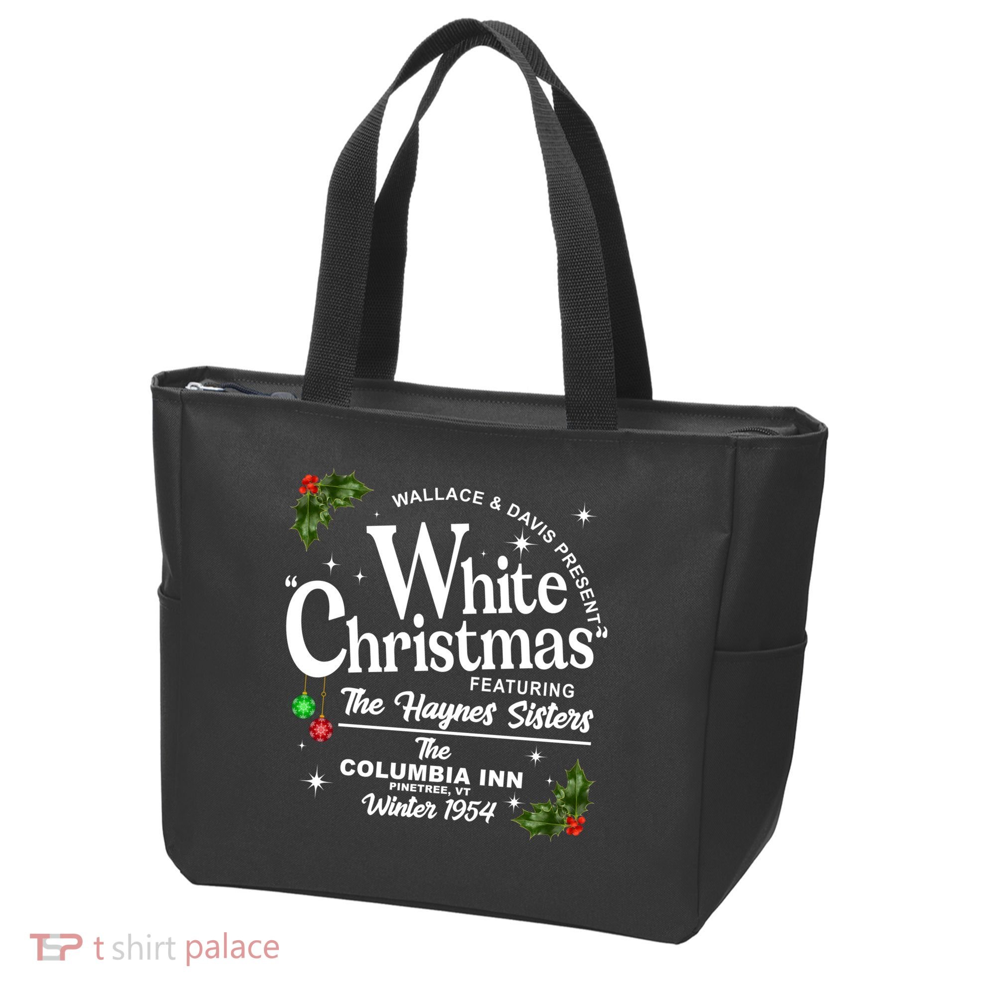 White Christmas Wallace And Davis Haynes Sister Tote Bag