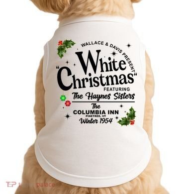 White Christmas Wallace And Davis Haynes Sister Doggie Tank
