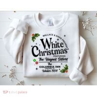 White Christmas Wallace And Davis Haynes Sister Sweatshirt thumb 2