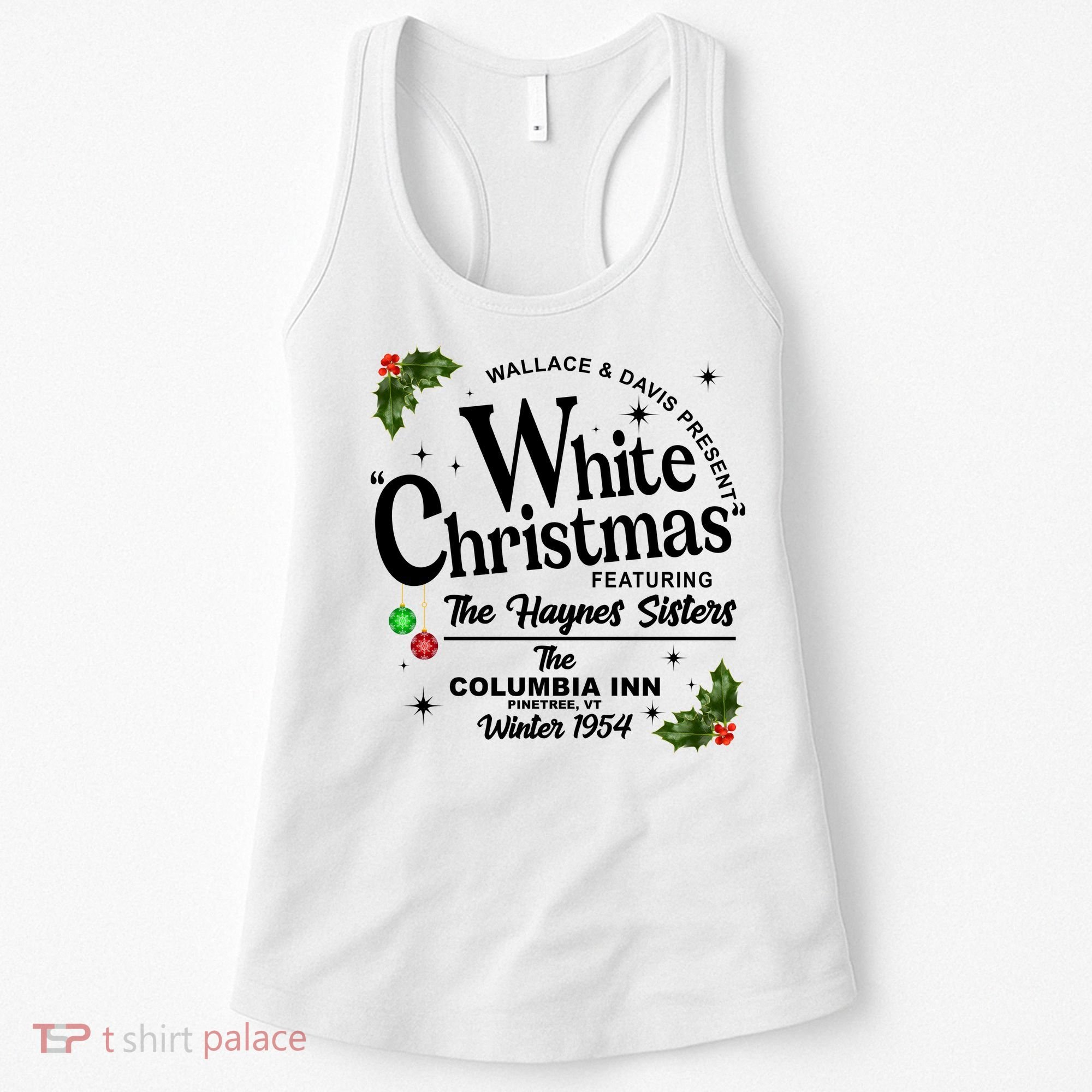 White Christmas Wallace And Davis Haynes Sister Women's Tank Top