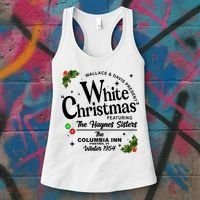 White Christmas Wallace And Davis Haynes Sister Women's Tank Top thumb 3