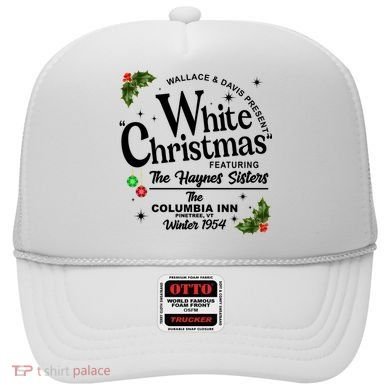 White Christmas Wallace And Davis Haynes Sister Hat