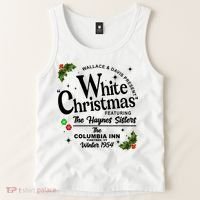 White Christmas Wallace And Davis Haynes Sister Tank Top thumb 2