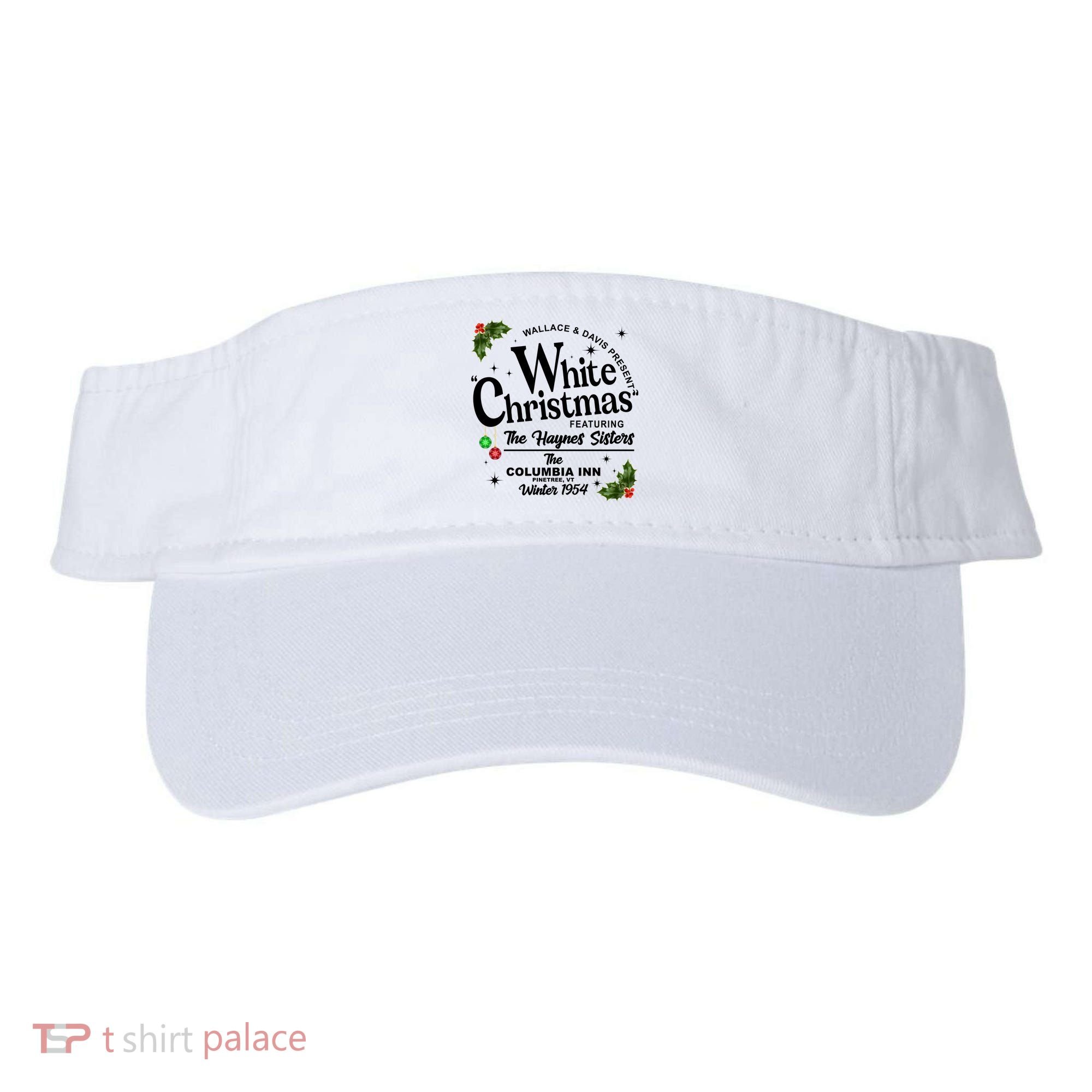 White Christmas Wallace And Davis Haynes Sister Visor
