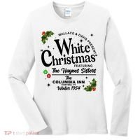 White Christmas Wallace And Davis Haynes Sister Women's Long Sleeve Shirt thumb 0