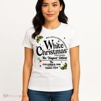 White Christmas Wallace And Davis Haynes Sister Women's T-Shirt thumb 4