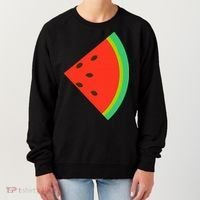 Watermelon Costume Watermelon Slice Couple Matching Women's Sweatshirt thumb 0