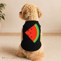 Watermelon Costume Watermelon Slice Couple Matching Doggie Tank thumb 2