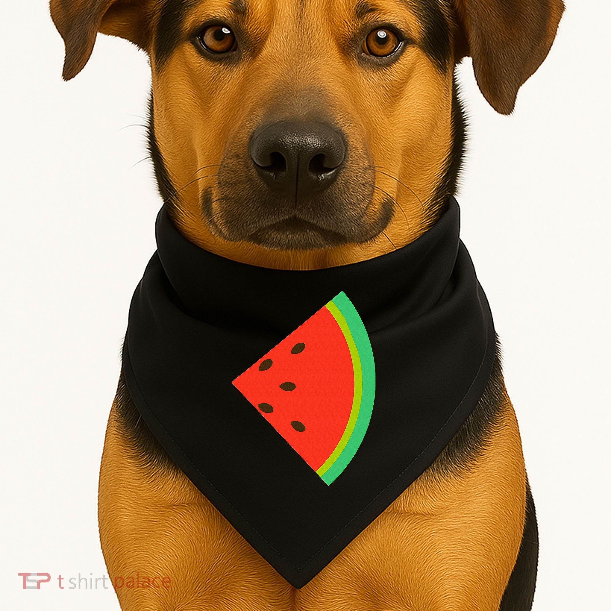 Watermelon Costume Watermelon Slice Couple Matching USA-Made Doggie Bandana