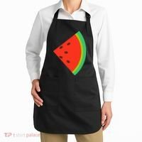 Watermelon Costume Watermelon Slice Couple Matching Apron thumb 2