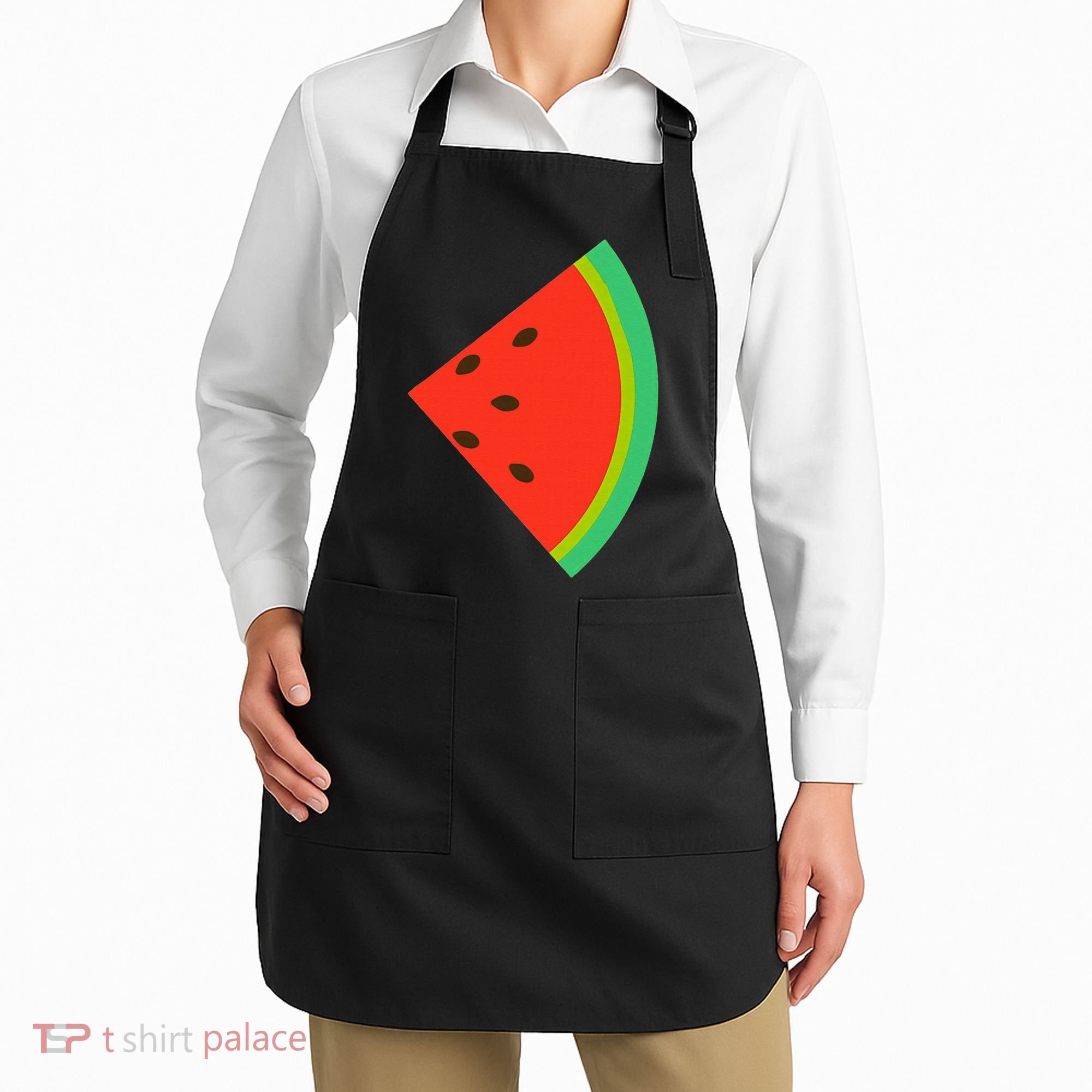 Watermelon Costume Watermelon Slice Couple Matching Apron