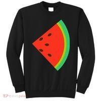 Watermelon Costume Watermelon Slice Couple Matching Sweatshirt thumb 0