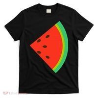 Watermelon Costume Watermelon Slice Couple Matching T-Shirt thumb 0