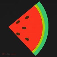 Watermelon Costume Watermelon Slice Couple Matching Coaster thumb 2
