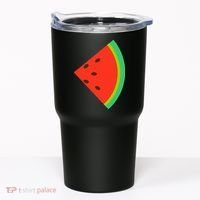 Watermelon Costume Watermelon Slice Couple Matching Tumbler thumb 0