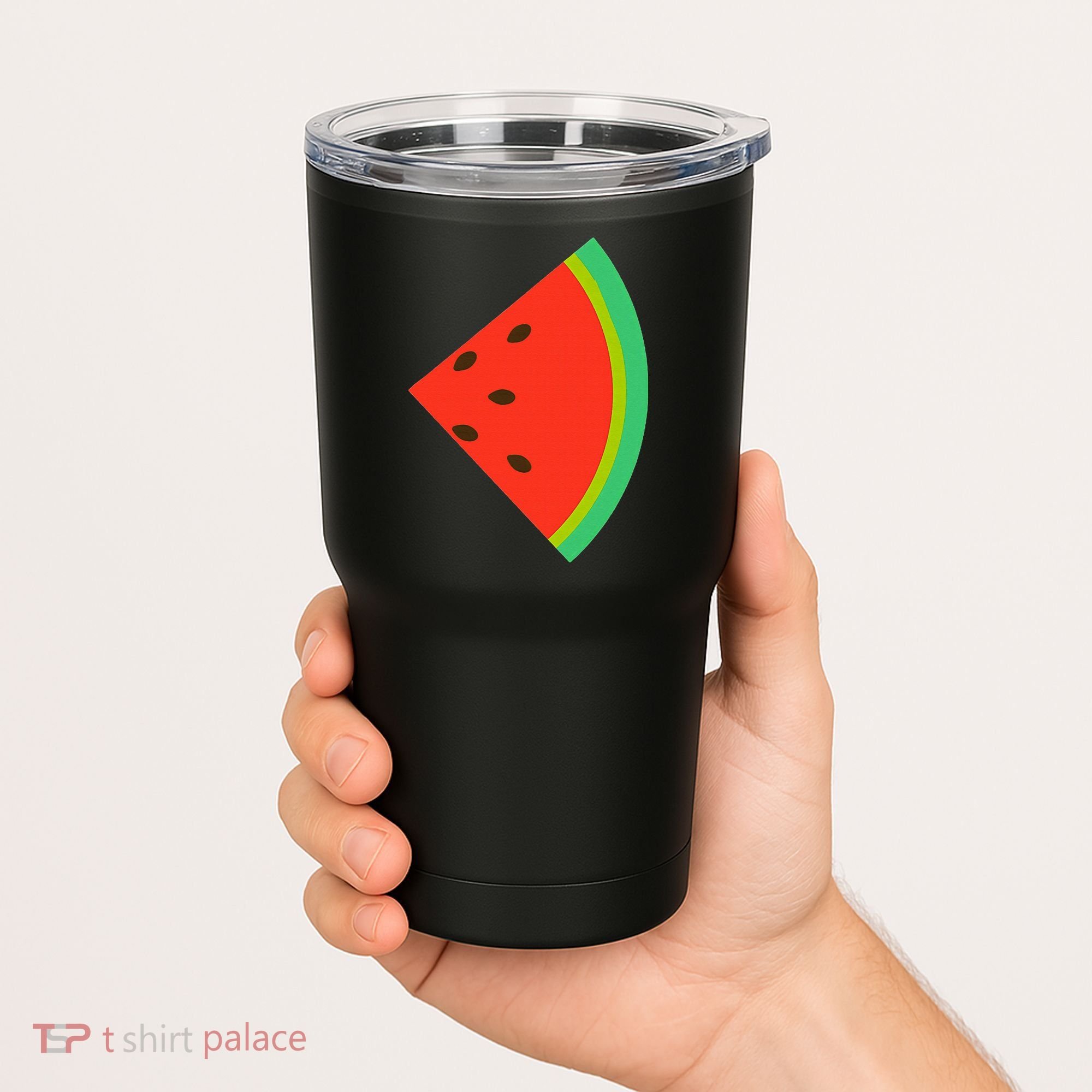 Watermelon Costume Watermelon Slice Couple Matching Tumbler