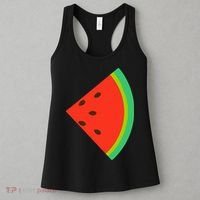 Watermelon Costume Watermelon Slice Couple Matching Women's Tank Top thumb 3
