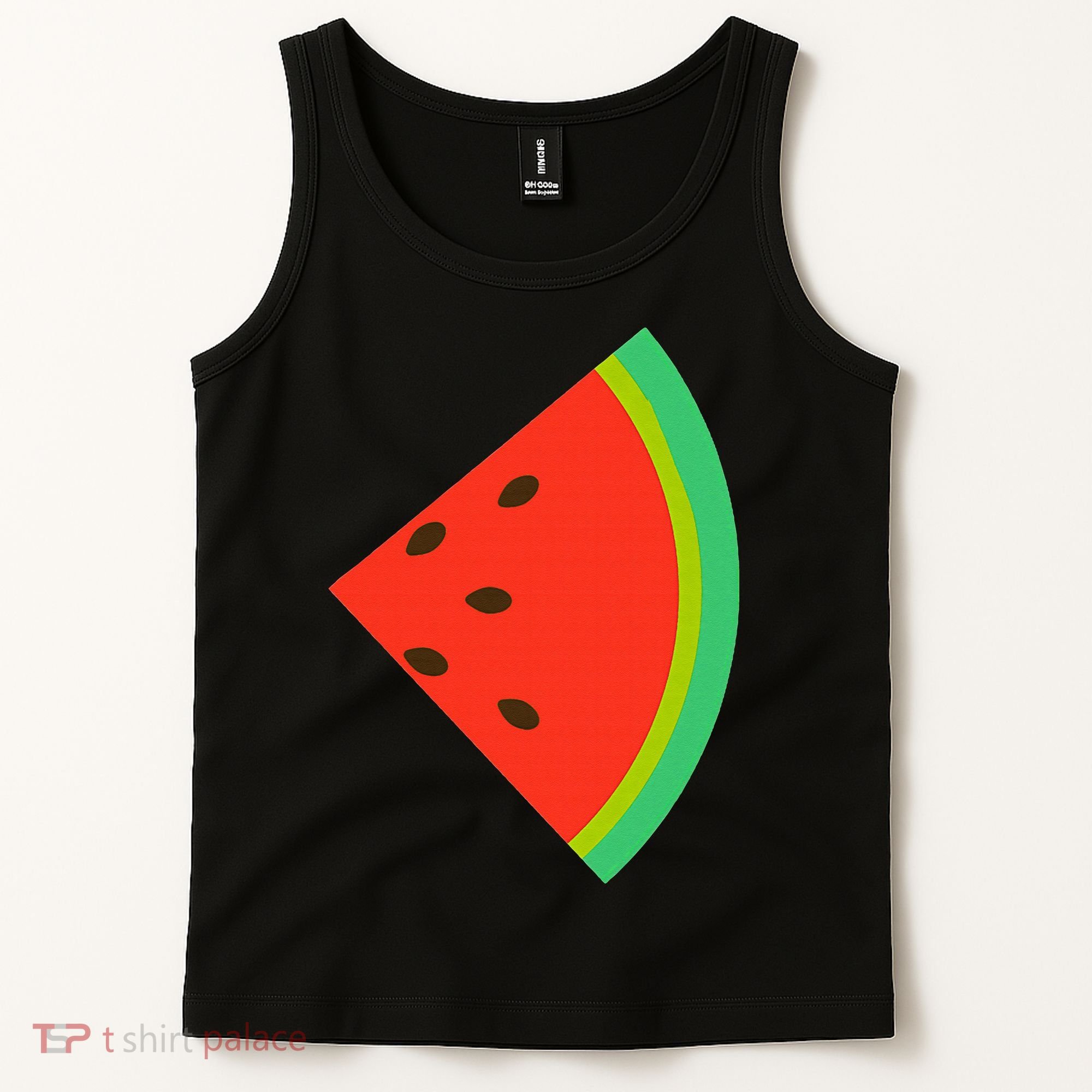 Watermelon Costume Watermelon Slice Couple Matching Tank Top