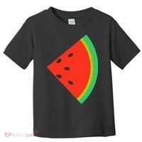 Watermelon Costume Watermelon Slice Couple Matching Toddler T-Shirt thumb 0