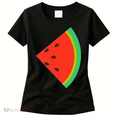 Watermelon Costume Watermelon Slice Couple Matching Women's T-Shirt