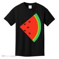 Watermelon Costume Watermelon Slice Couple Matching Kids T-Shirt thumb 0
