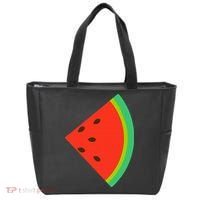 Watermelon Costume Watermelon Slice Couple Matching Tote Bag thumb 0