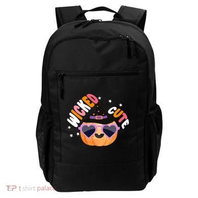 Wicked Cute Witch Halloween Pumpkin Backpack