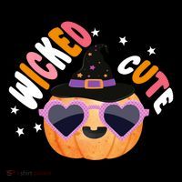 Wicked Cute Witch Halloween Pumpkin Coaster thumb 2