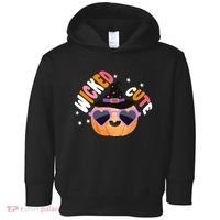 Wicked Cute Witch Halloween Pumpkin Toddler Hoodie thumb 0