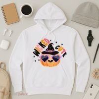 Wicked Cute Witch Halloween Pumpkin Hoodie thumb 3