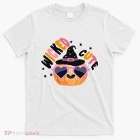 Wicked Cute Witch Halloween Pumpkin T-Shirt thumb 0
