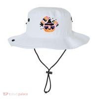 Wicked Cute Witch Halloween Pumpkin Bucket Hat thumb 0