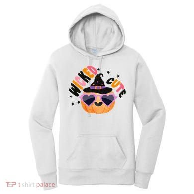 Wicked Cute Witch Halloween Pumpkin Women's Hoodie