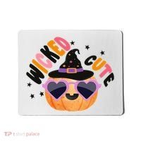 Wicked Cute Witch Halloween Pumpkin Mousepad thumb 0
