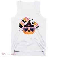 Wicked Cute Witch Halloween Pumpkin Tank Top thumb 0
