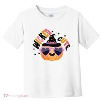 Wicked Cute Witch Halloween Pumpkin Toddler T-Shirt thumb 0