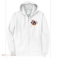 Wicked Cute Witch Halloween Pumpkin Full Zip Hoodie thumb 0