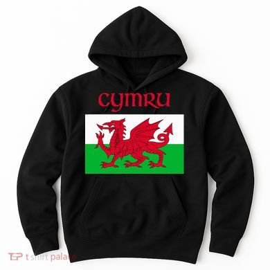 Wales Cymru Welsh Flag Hoodie