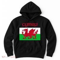 Wales Cymru Welsh Flag Hoodie thumb 0