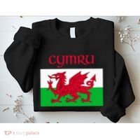 Wales Cymru Welsh Flag Sweatshirt thumb 2