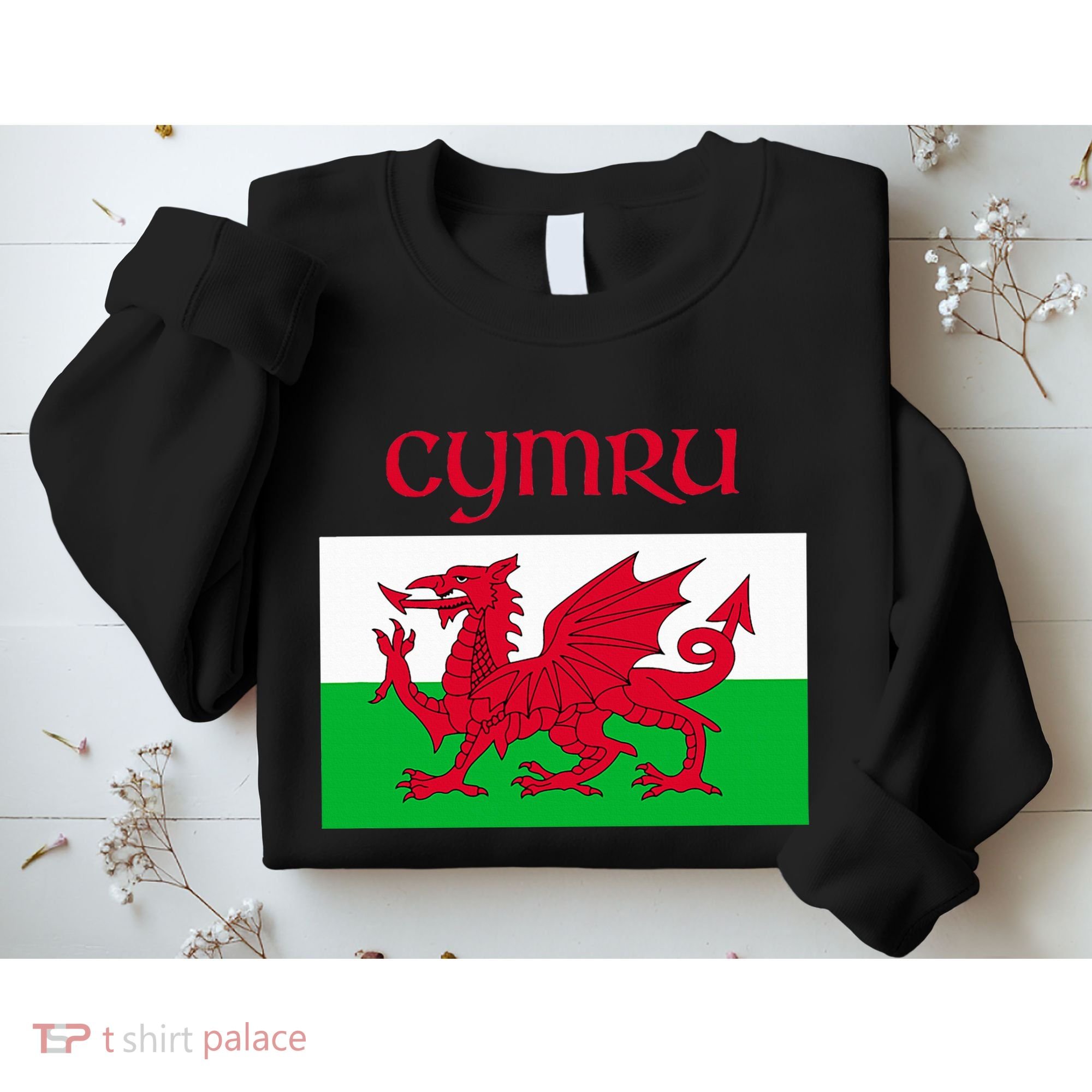 Wales Cymru Welsh Flag Sweatshirt