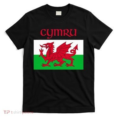Wales Cymru Welsh Flag T-Shirt