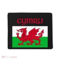 Wales Cymru Welsh Flag Mousepad thumb 0