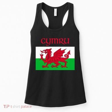 Wales Cymru Welsh Flag Women's Tank Top